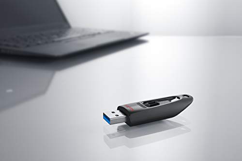 SanDisk Ultra 64 GB USB 3.0 Pen Drive (SDCZ48-064G-135/SDCZ48-064G-UAM46, Black) - Squl Tech 
